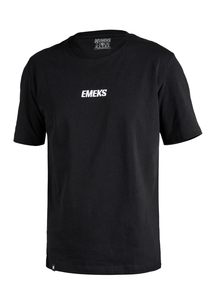 Black motocross MX t-shirt EMEKS UK