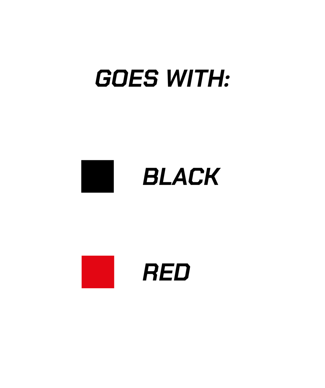 Red and black motocross jersey bib MX kit EMEKS UK colours goes with