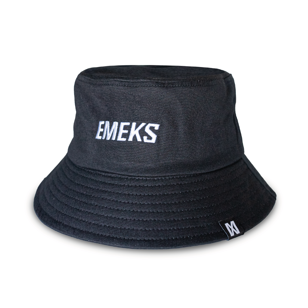 black motocross mx bucket hat EMEKS UK