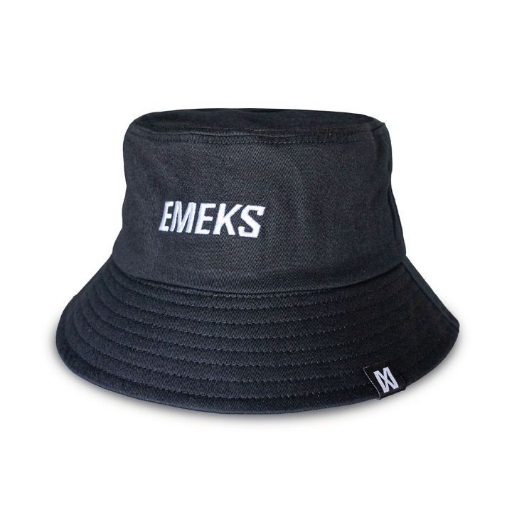 black motocross mx bucket hat EMEKS UK
