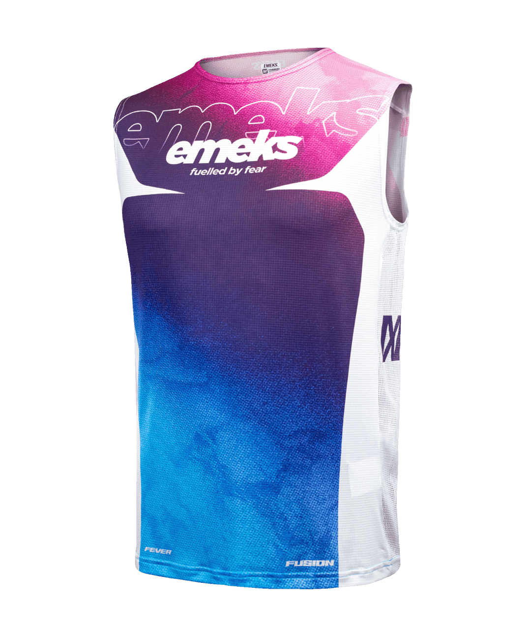 magenta pink purple blue white motocross  bib MX kit EMEKS UK
