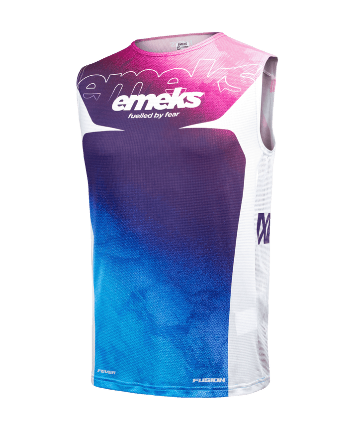 magenta pink purple blue white motocross  bib MX kit EMEKS UK