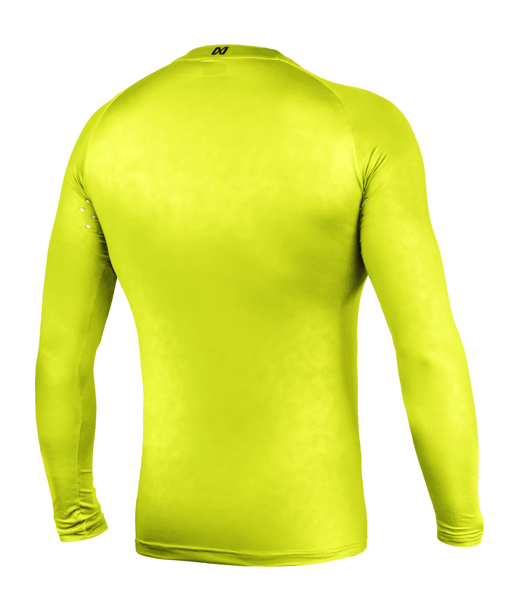 Fluoro yellow motocross MX compression top lightweight normal EMEKS UK