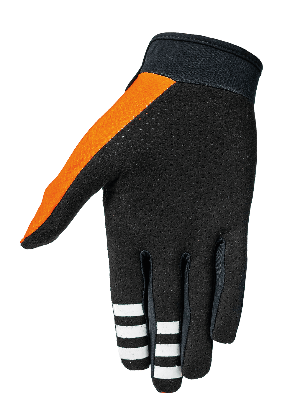 Orange motocross MX riding gloves EMEKS UK
