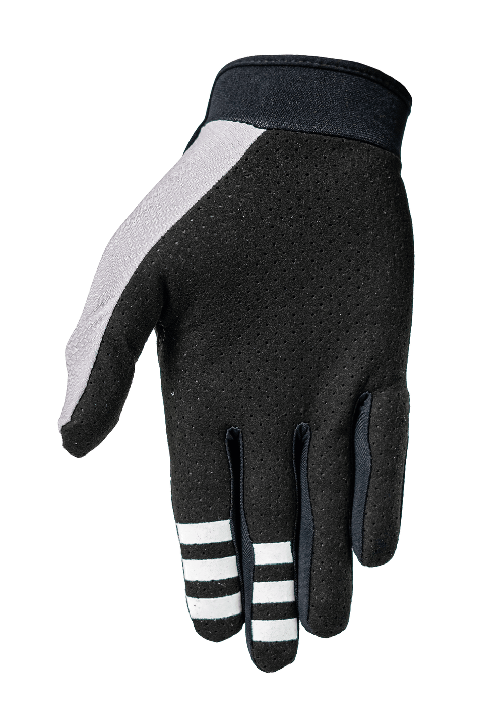 Grey motocross MX riding gloves lightweight EMEKS UK