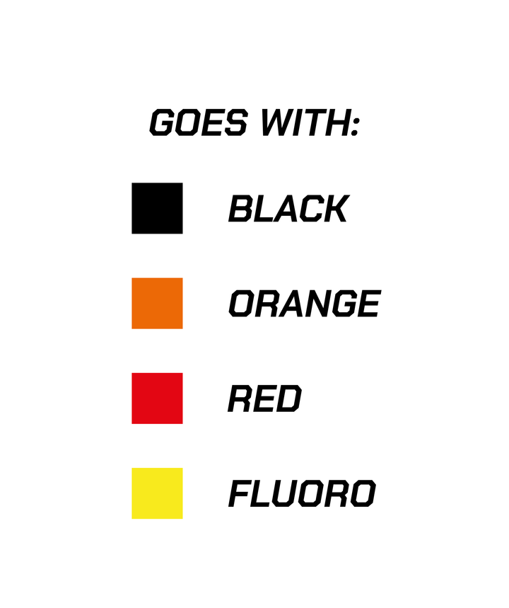 black red yellow lightweight motocross MX bib EMEKS UK racewear colours