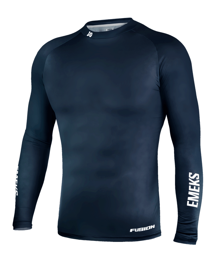Indigo blue lightweight compression top normal EMEKS UK