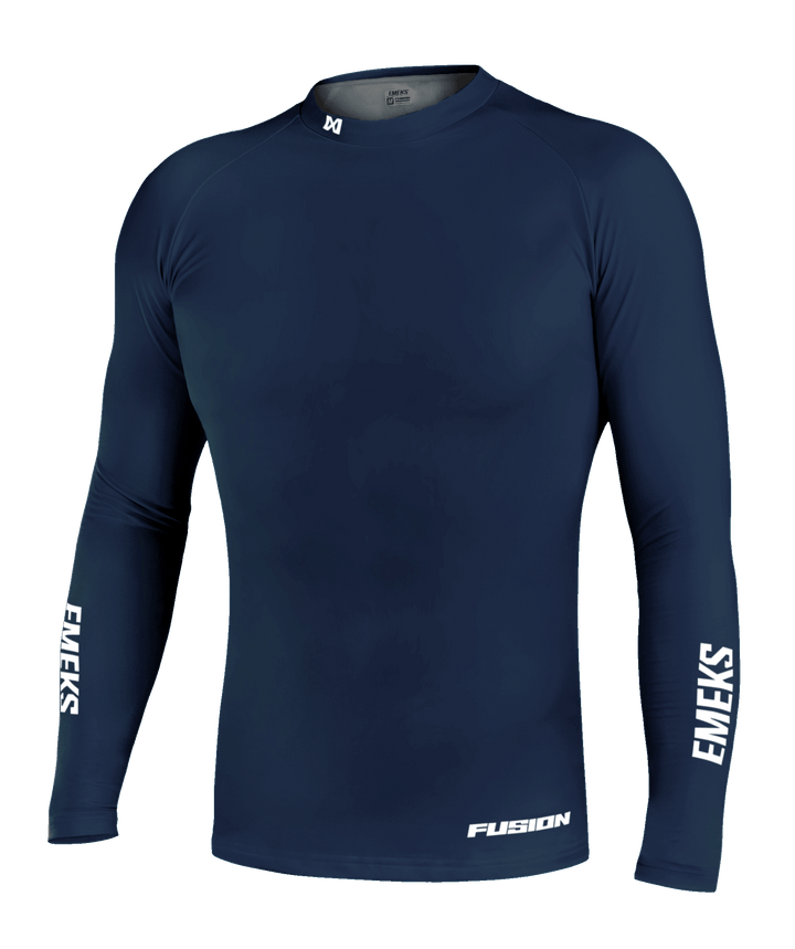 Indigo blue compression top thick winter EMEKS UK