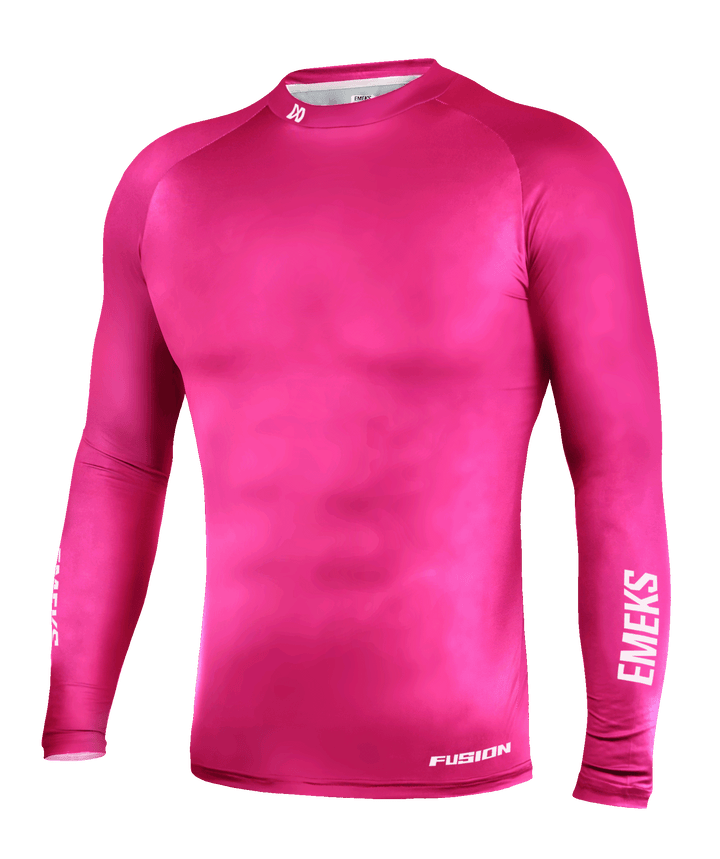 Magenta pink motocross MX compression top lightweight normal EMEKS UK