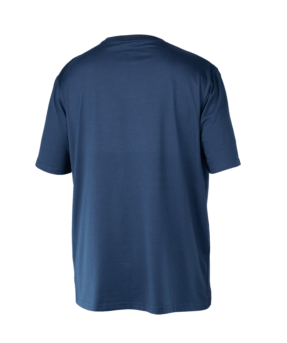 Navy blue motocross MX tshirt EMEKS UK