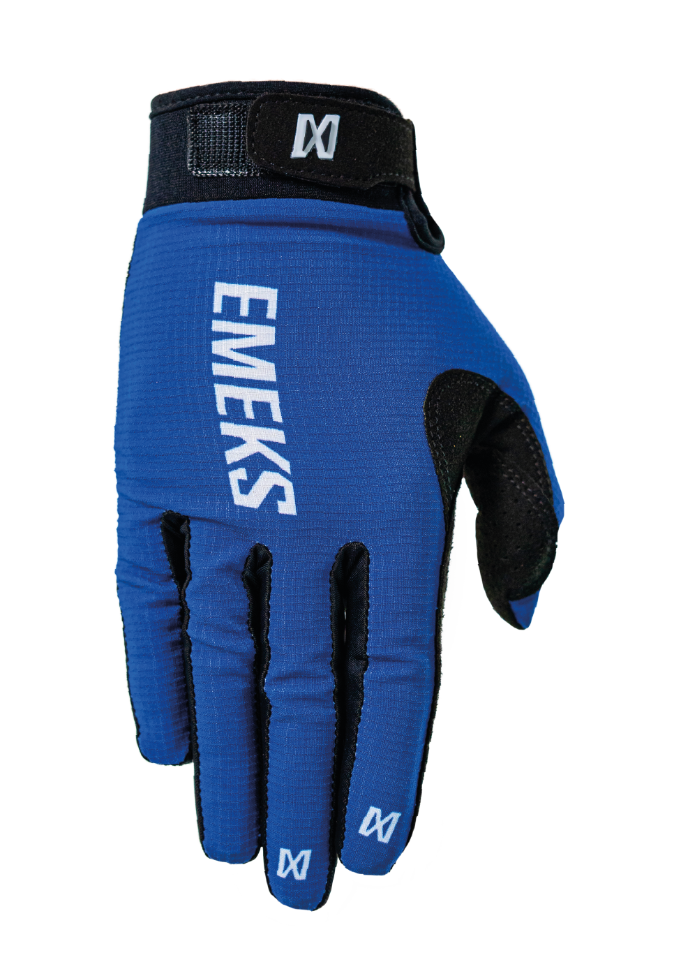 Navy blue Motocross MX gloves EMEKS UK
