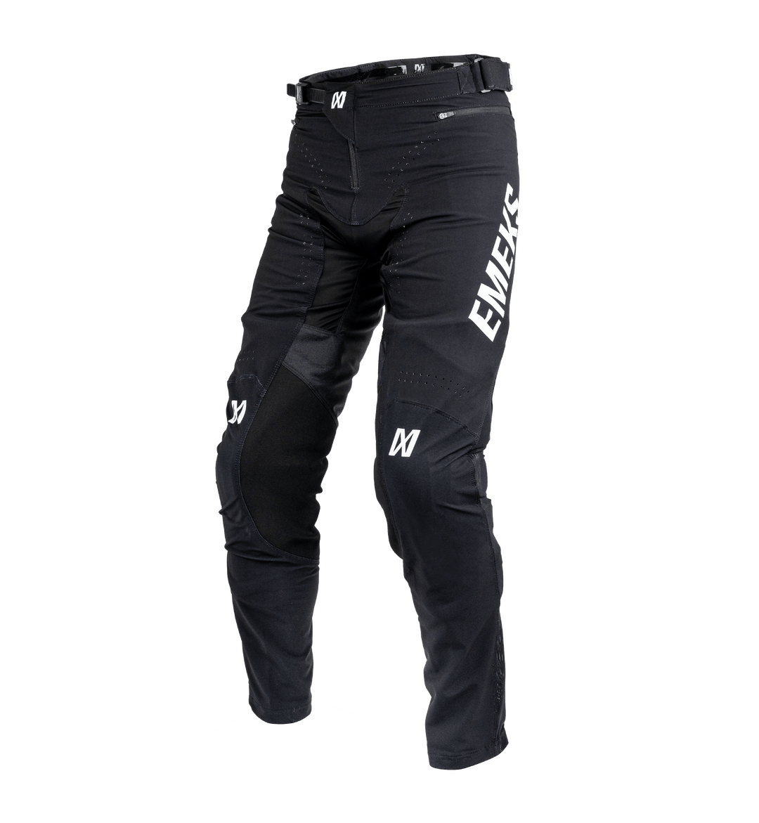 Black lightweight premium motocross pants MX kit EMEKS UK