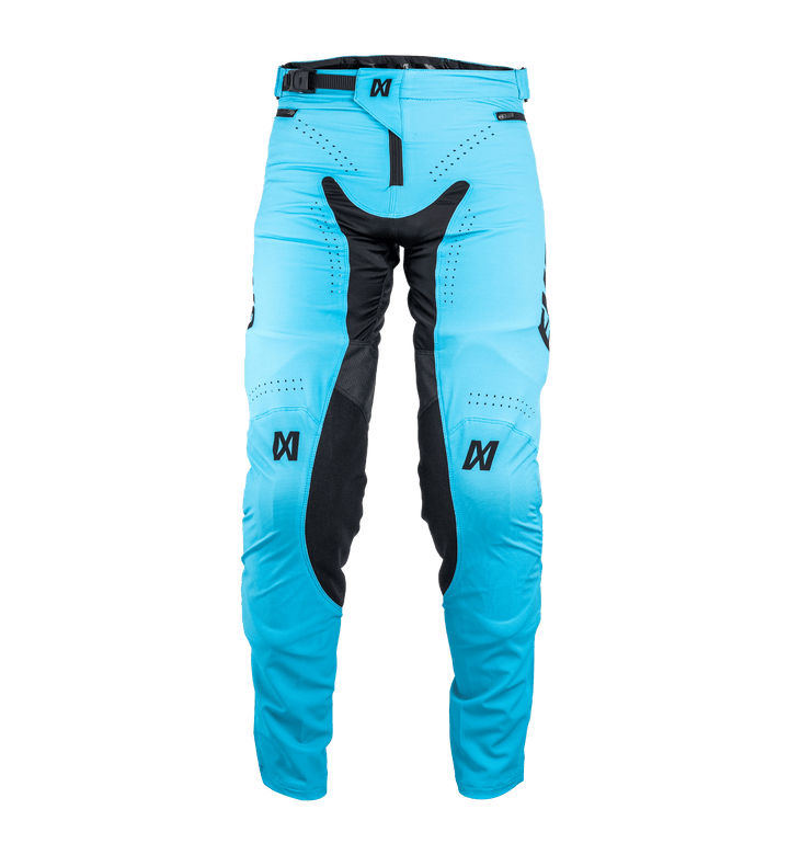 Blue lightweight premium motocross MX pants EMEKS racewear UK
