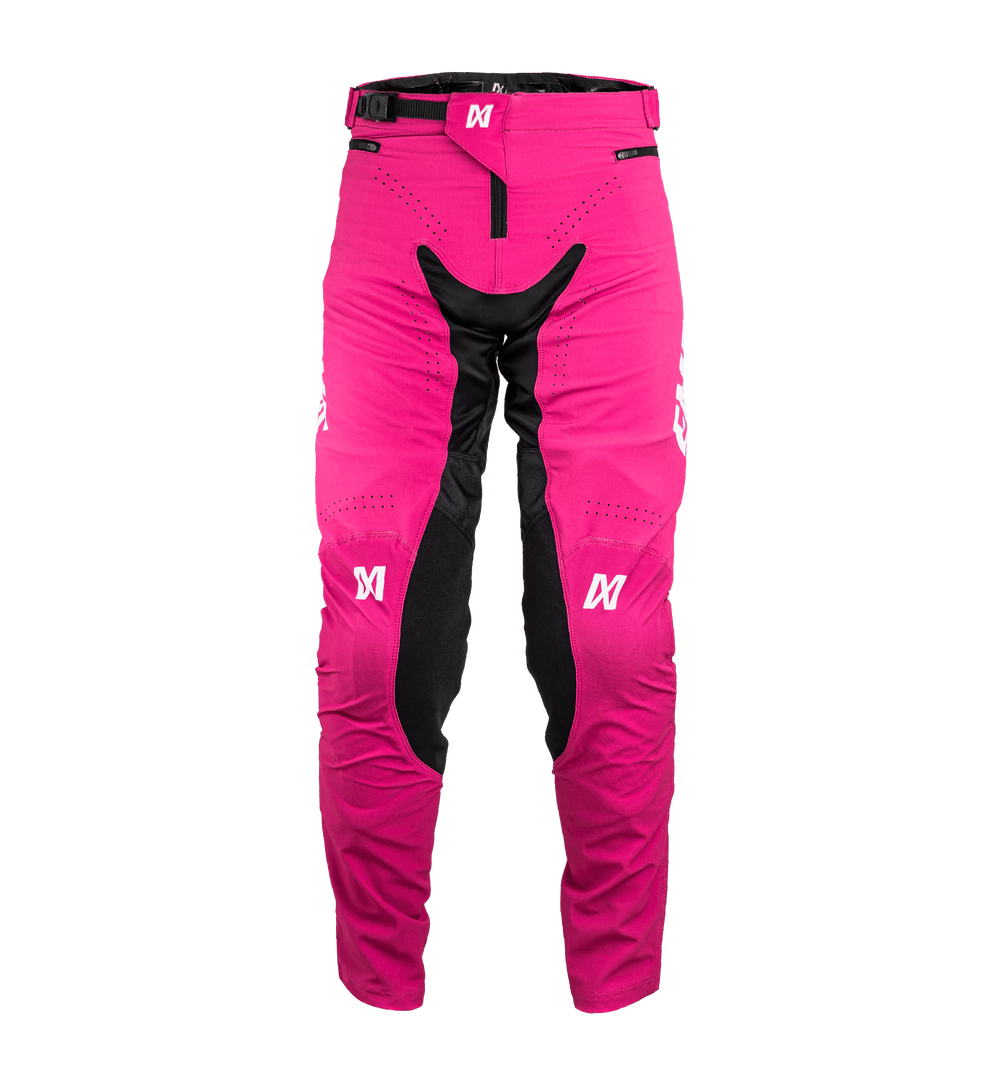 Magenta pink lightweight premium motocross MX pants EMEKS racewear UK