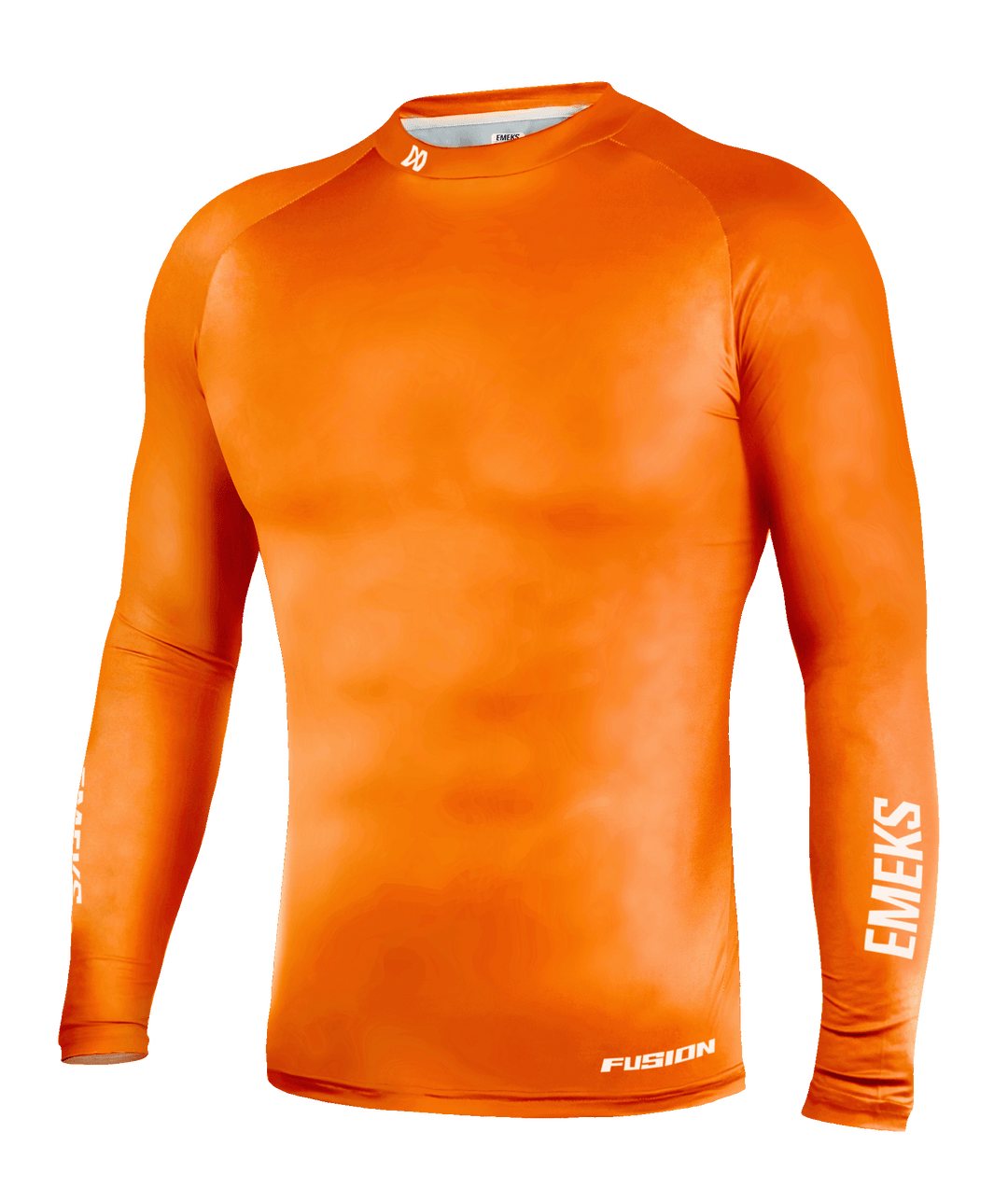 Orange motocross MX compression top lightweight normal EMEKS UK