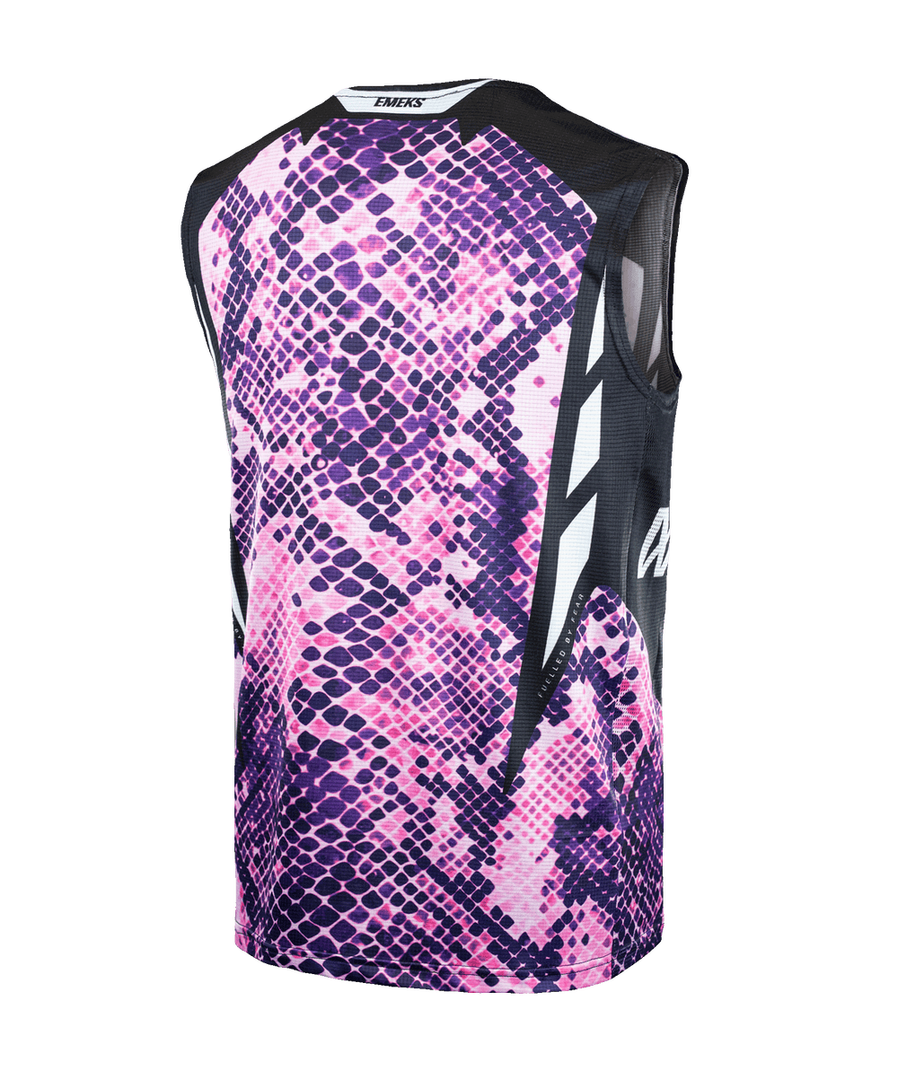 Pink Purple Motocross Bib UK Adult Youth EMEKS
