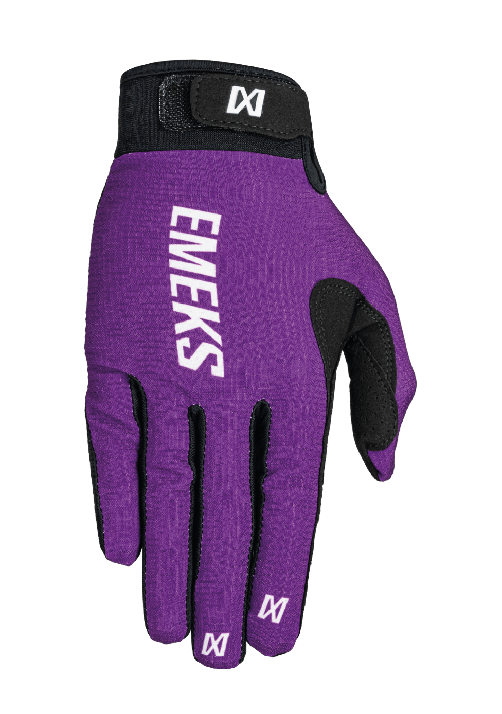 purple lightweight motocross MX gloves EMEKS UK