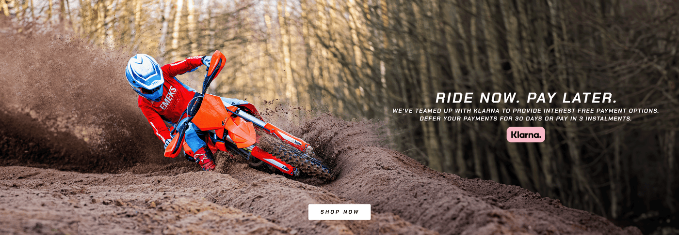 Klarna shop dirt bike