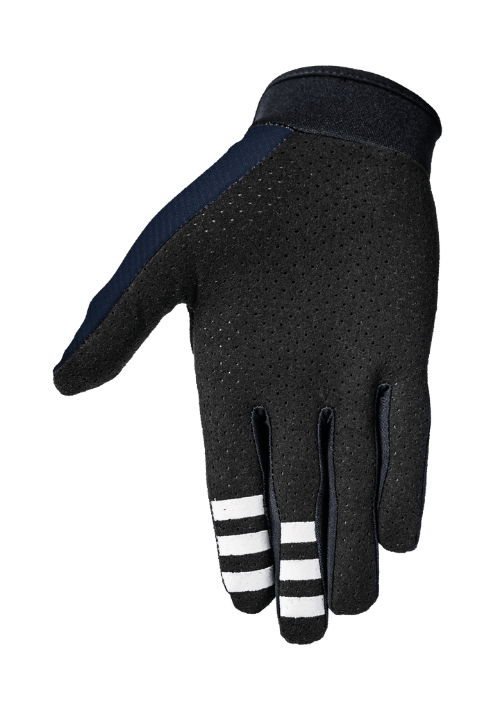 indigo blue lightweight motocross MX gloves EMEKS UK racewear