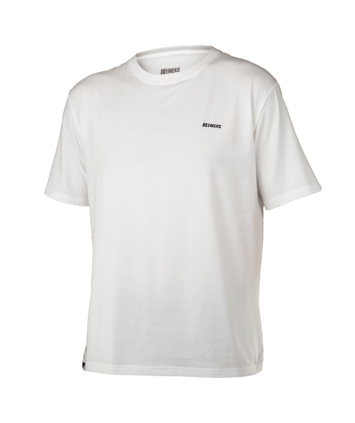 White motocross MX tshirt EMEKS UK